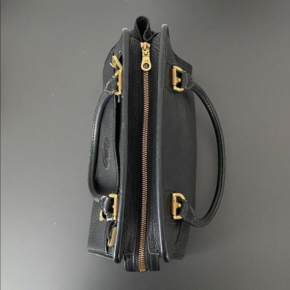 Dooney & Bourke’s signature All-Weather Leather Satchel P212 1980 Vintage - Picture 5 of 16